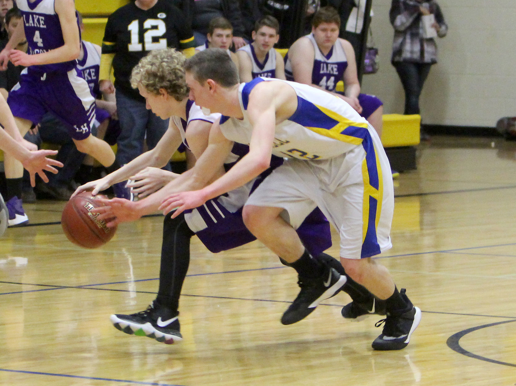 Lake Holcombe at Cornell boys basketball 1-10-19